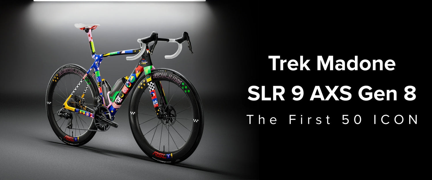 Ainutlaatuinen Trek Madone SLR The First 50 Icon-juhlamalli nyt tilattavissa!