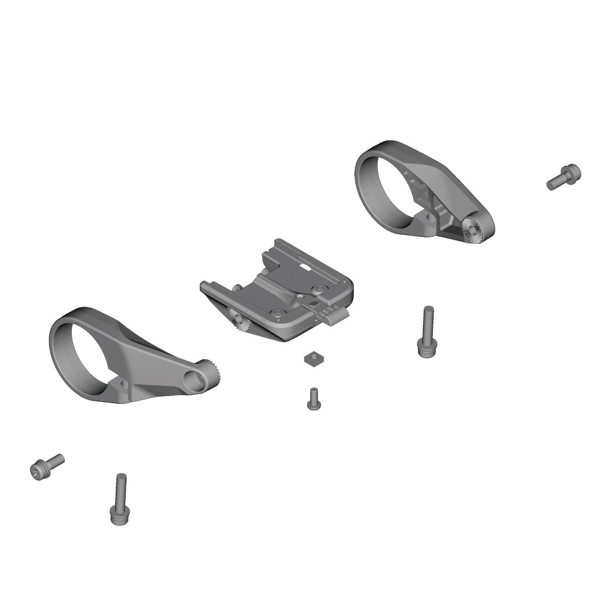 Shimano Bracket Unit SC-E6100 – kiinnikeyksikkö ajotietokoneelle, 2,7" näyttö