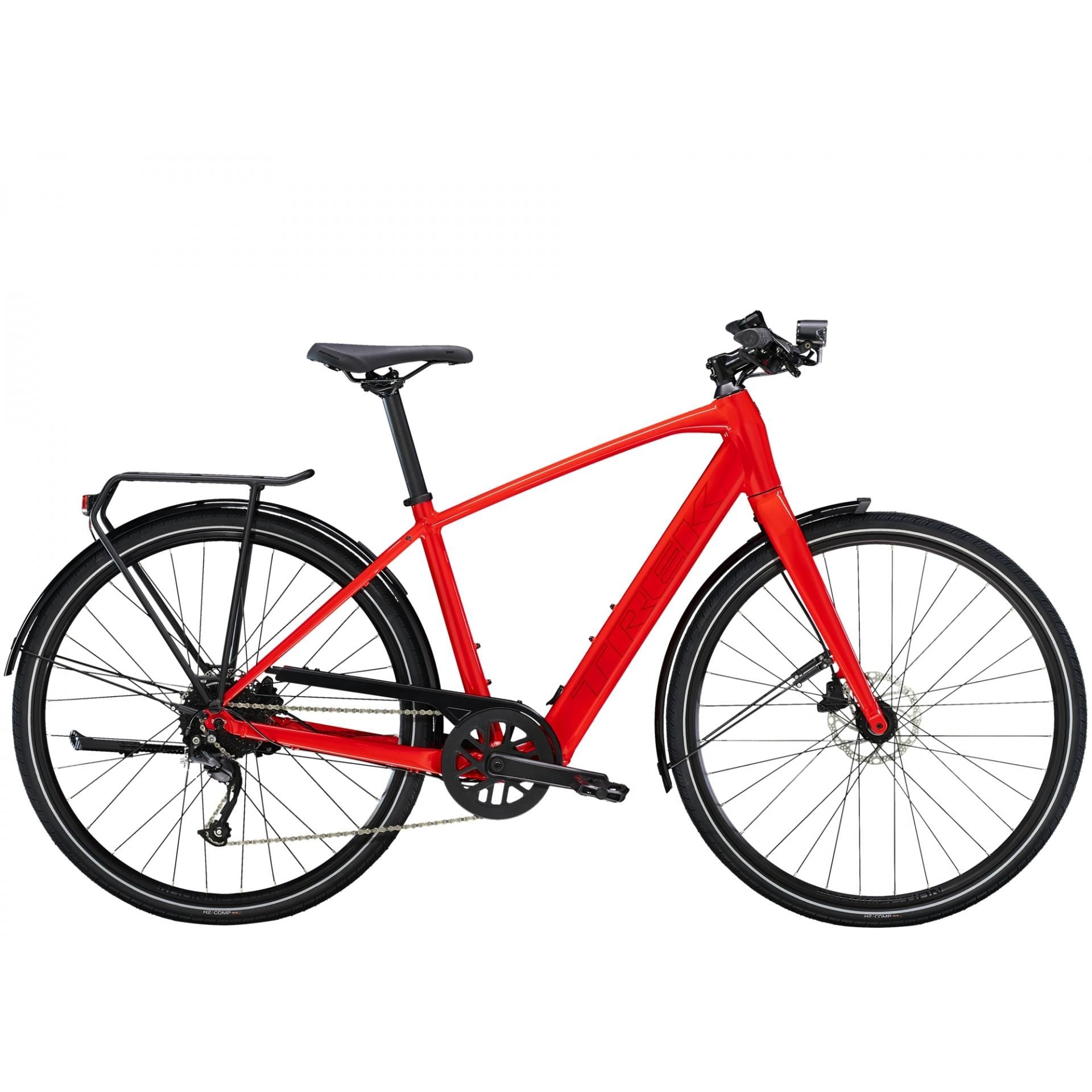 Trek FX+ 2 – sähköhybridipyörä, 40 Nm, 250 Wh