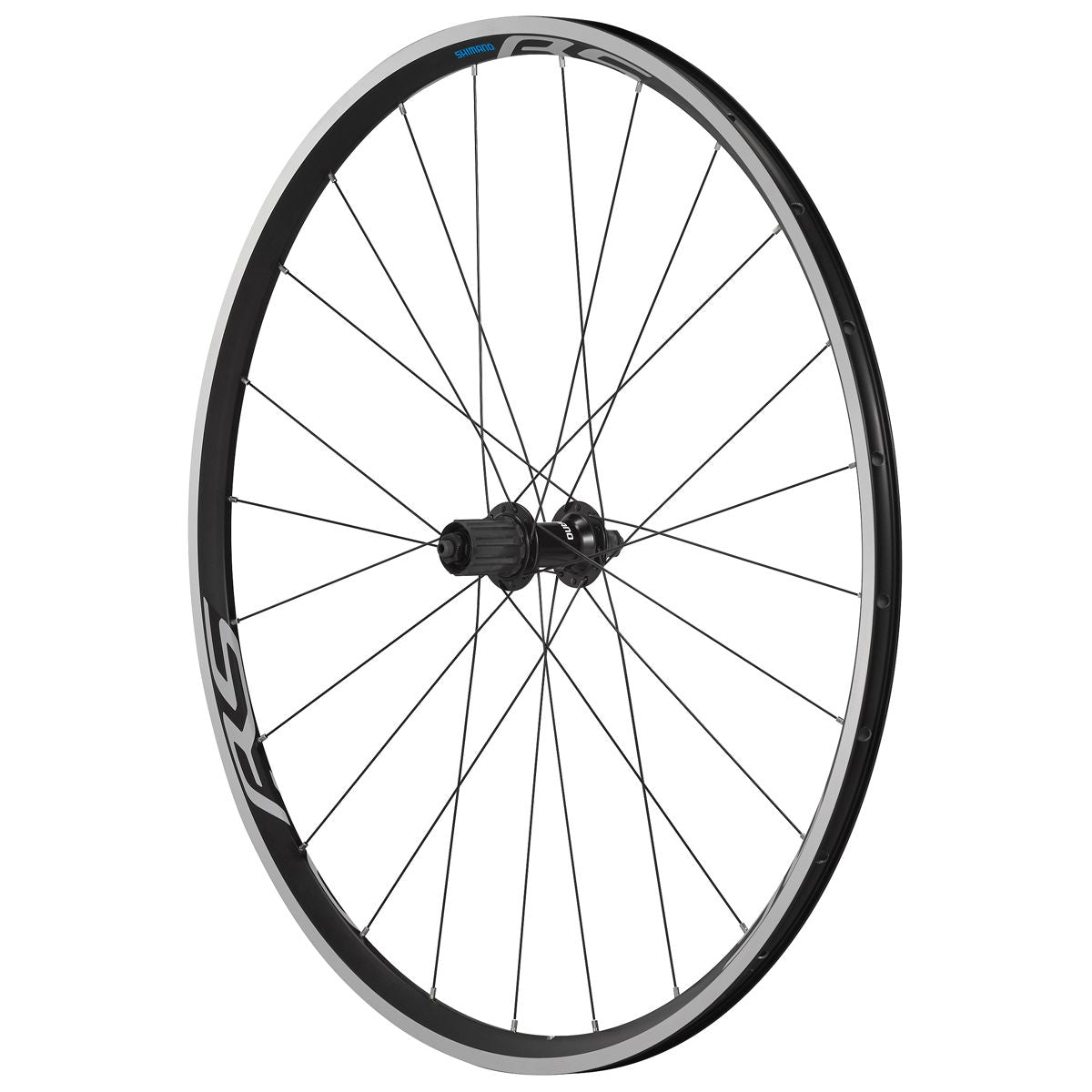 Shimano WH-RS100 Alu – Takakiekko, QR 130mm, vannejarru, 827g
