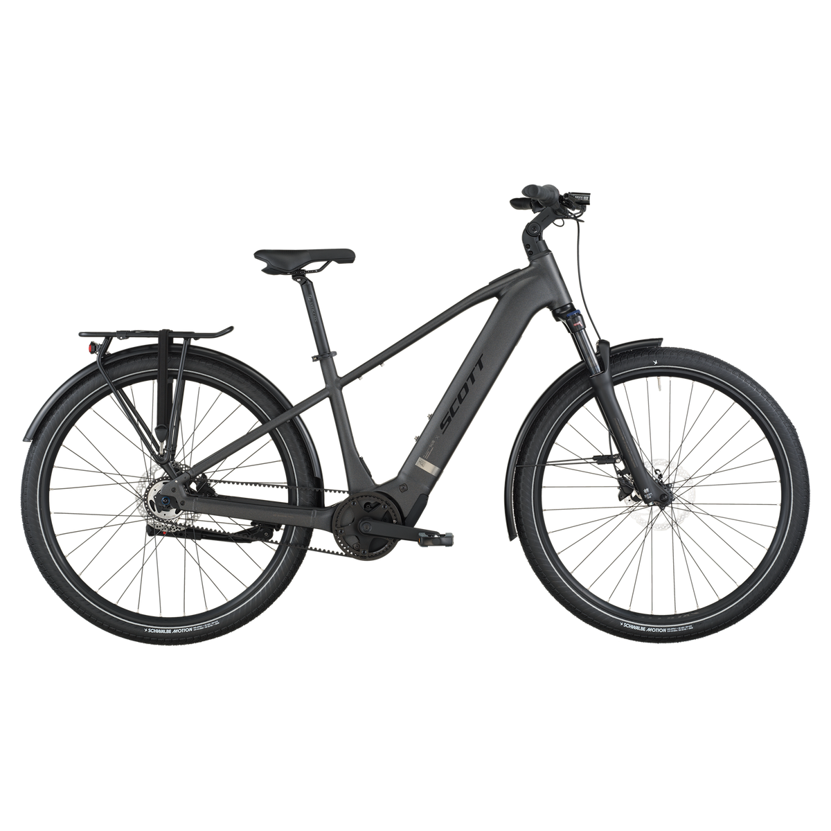 Scott Sub Tour 30 – hihnavetoinen sähköpyörä, 75 Nm, 540 Wh
