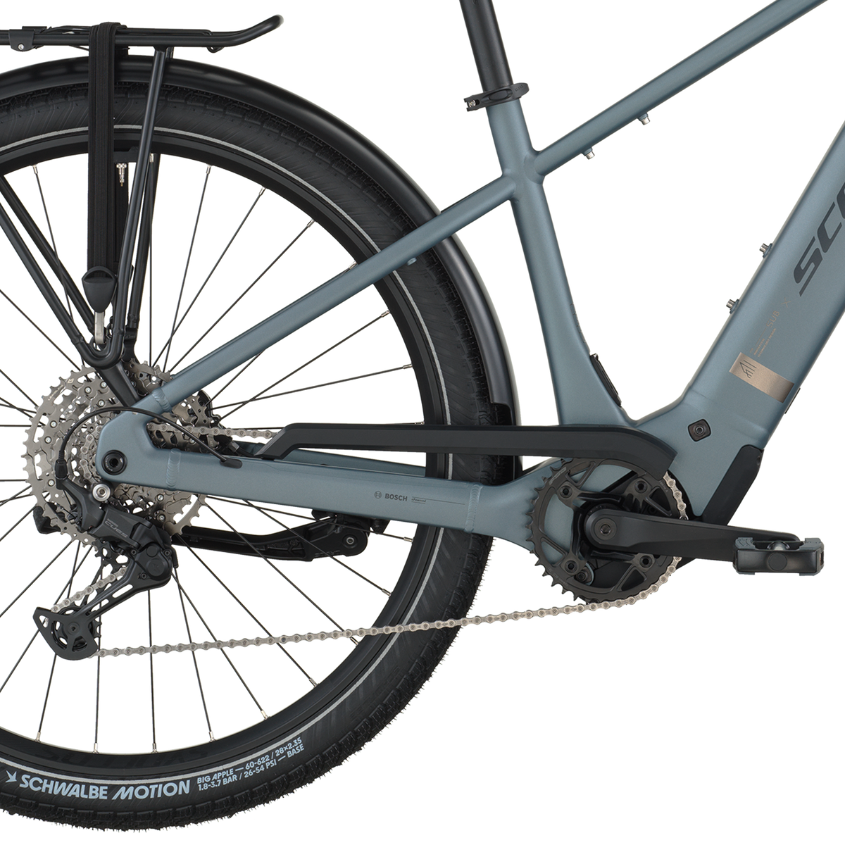 Scott Sub Sport 20 – sähkökaupunkipyörä, 75 Nm, 600 Wh