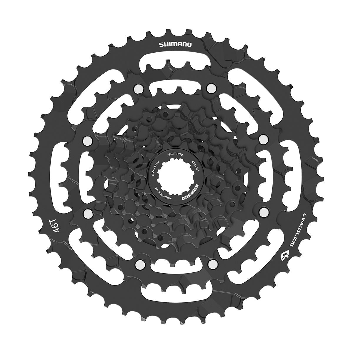 Shimano Kasetti 9-v 11-46T CS-LG400-9