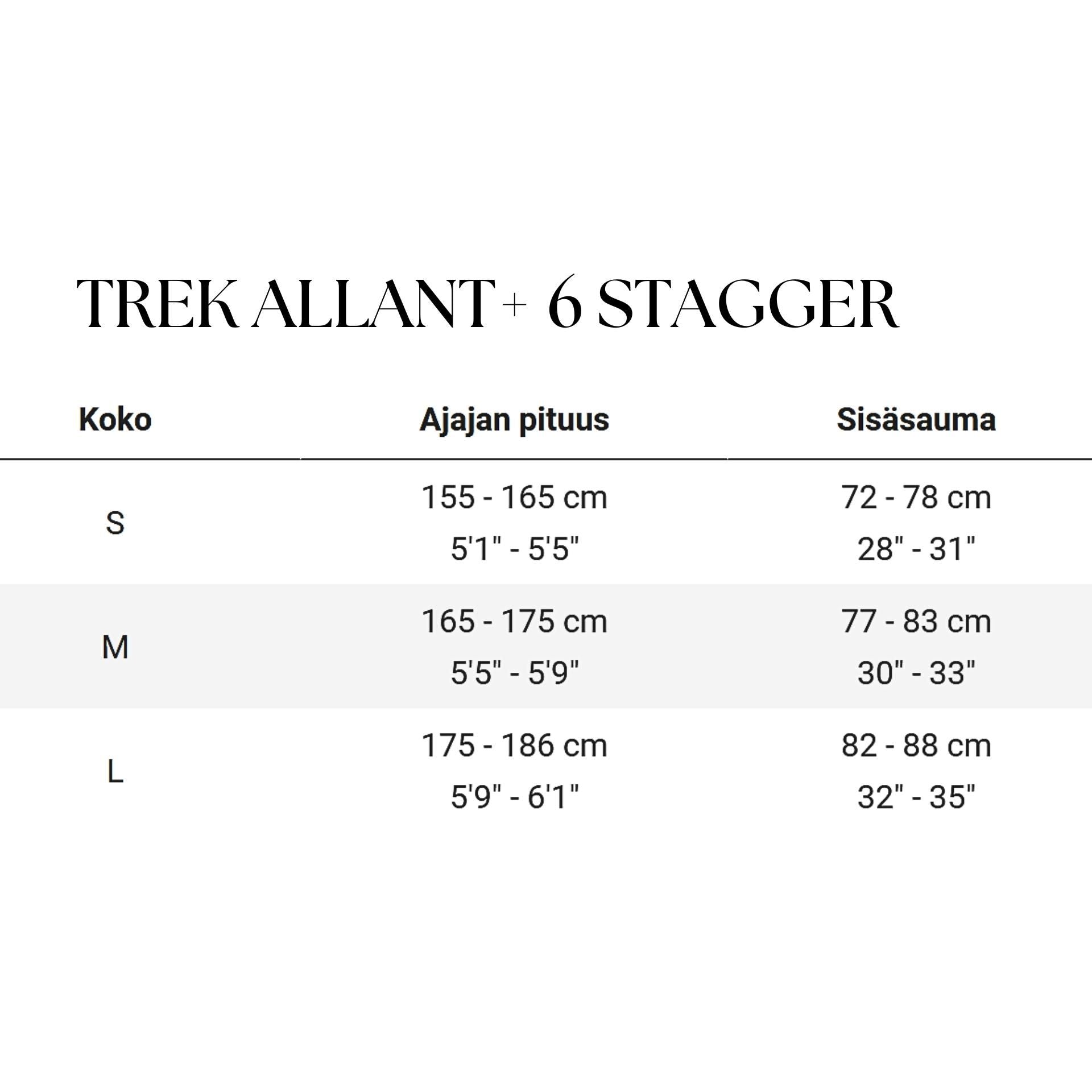 Trek Allant+ 6 Stagger 545Wh