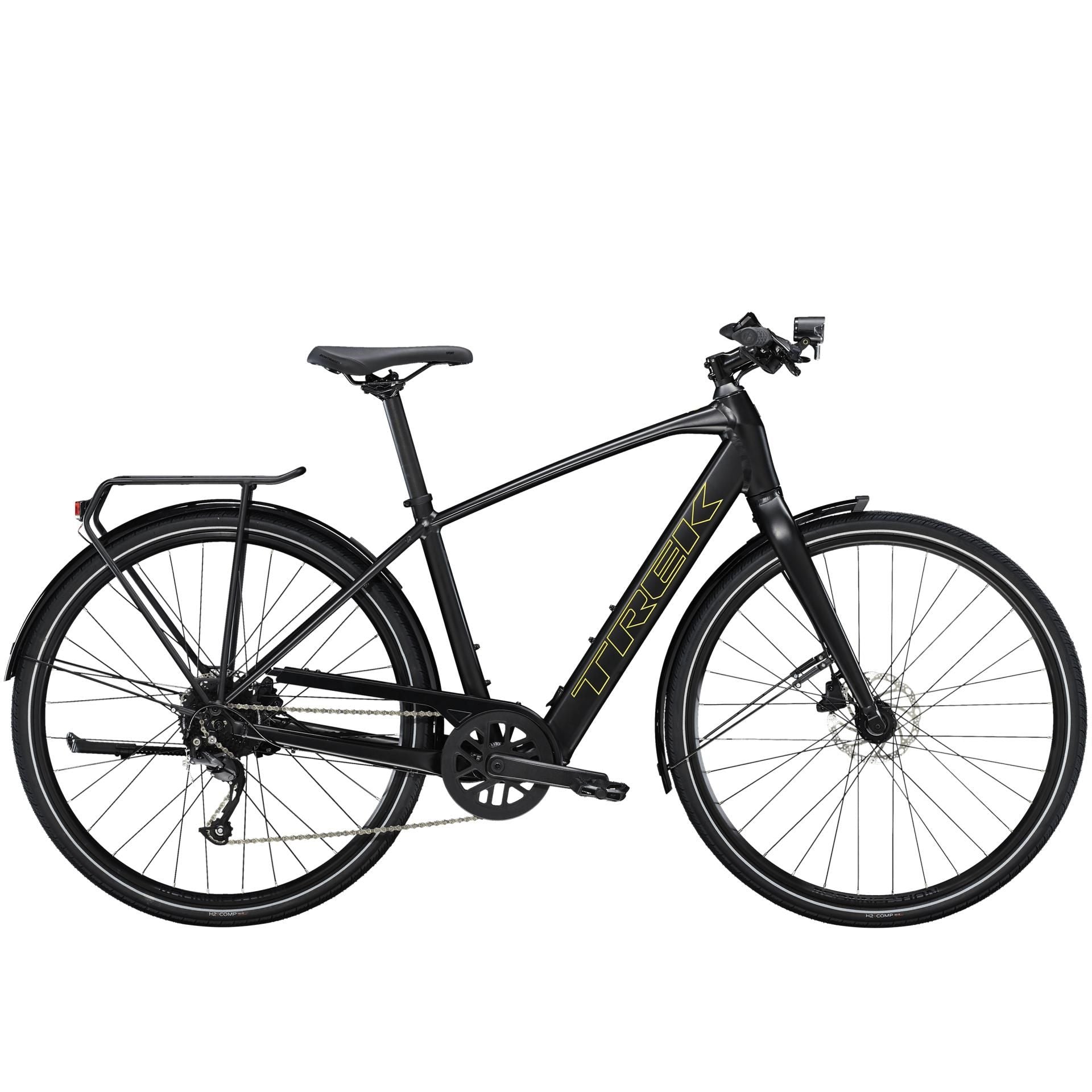 Trek FX+ 2 – sähköhybridipyörä, 40 Nm, 250 Wh