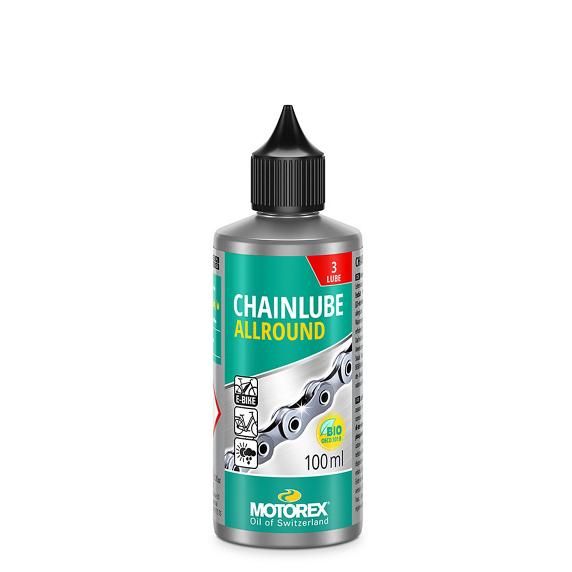 Motorex Chainlube Allround 100ml – Yleiskäyttöinen ketjuöljy pyörille