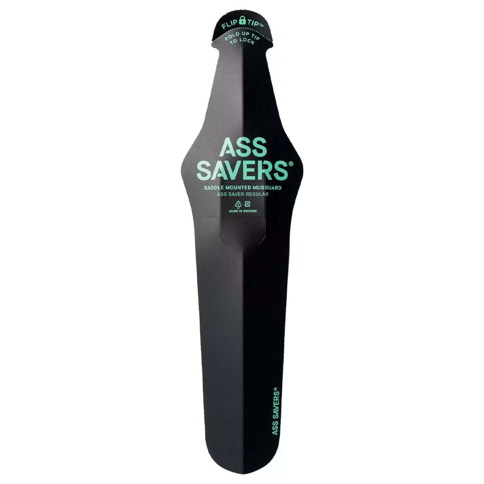AssSavers Pikalokasuoja taakse Regular Musta