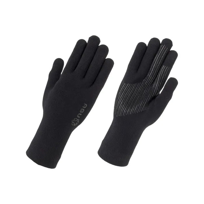 AGU Merino Knit Gloves Musta