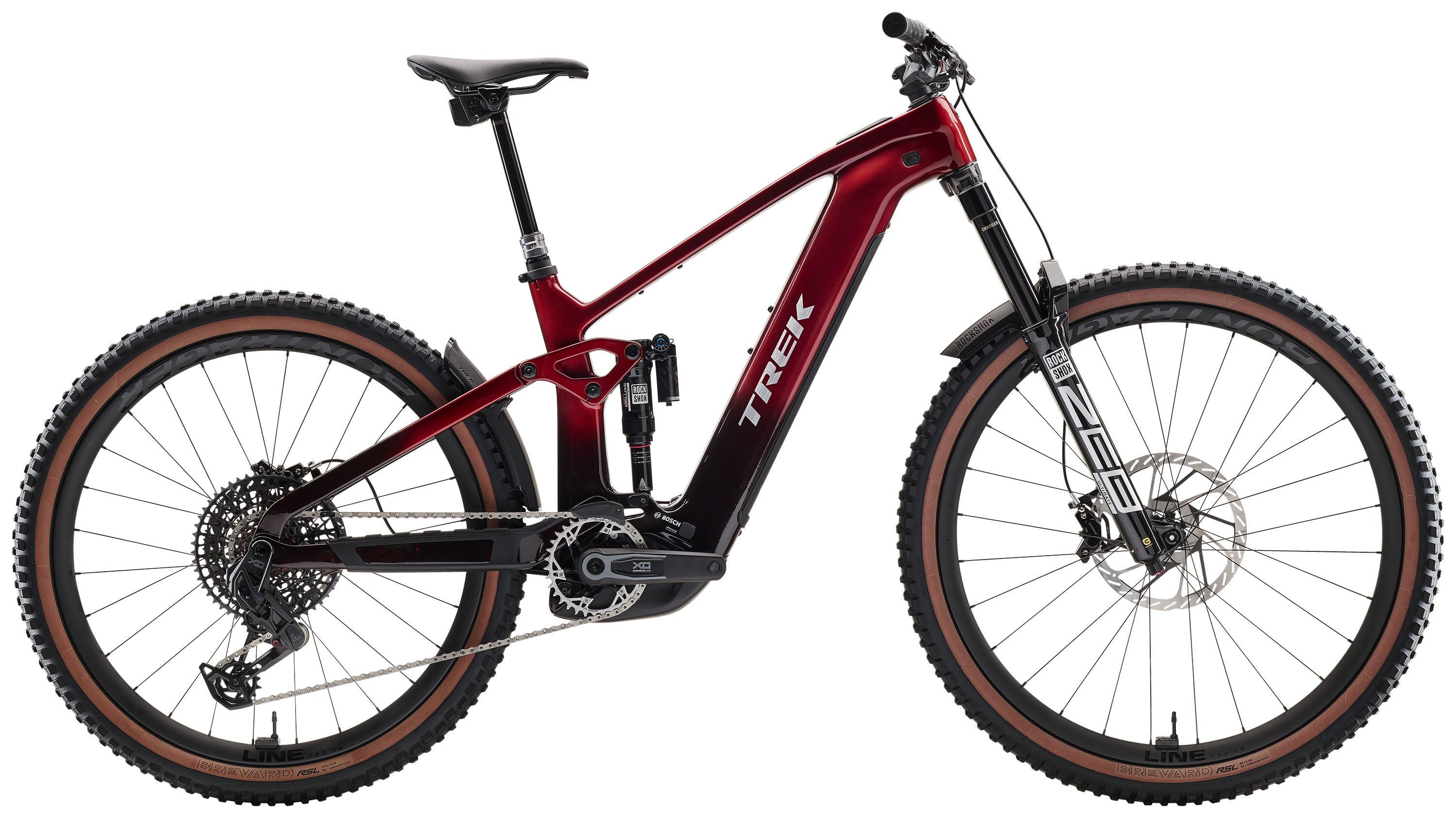 Trek Rail+ 9.9 X0 AXS T-Type Gen 5 – sähköenduro, 85 Nm, 800 Wh