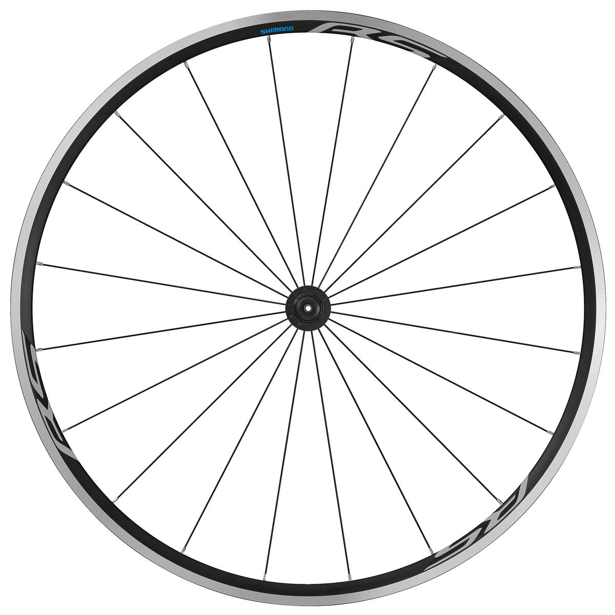 Shimano WH-RS100-CL – Alumiininen Etukiekko, QR, Vannejarrut