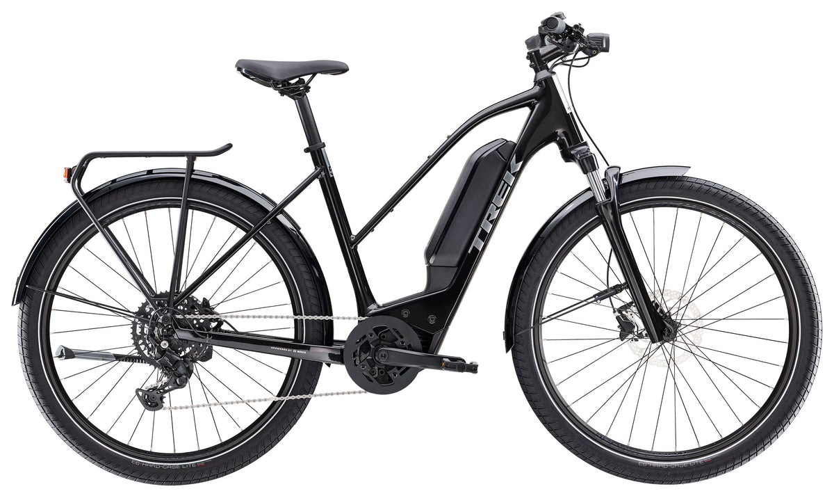 Trek Allant+ 5 Stagger – sähkökaupunkipyörä, 85 Nm, 725 Wh