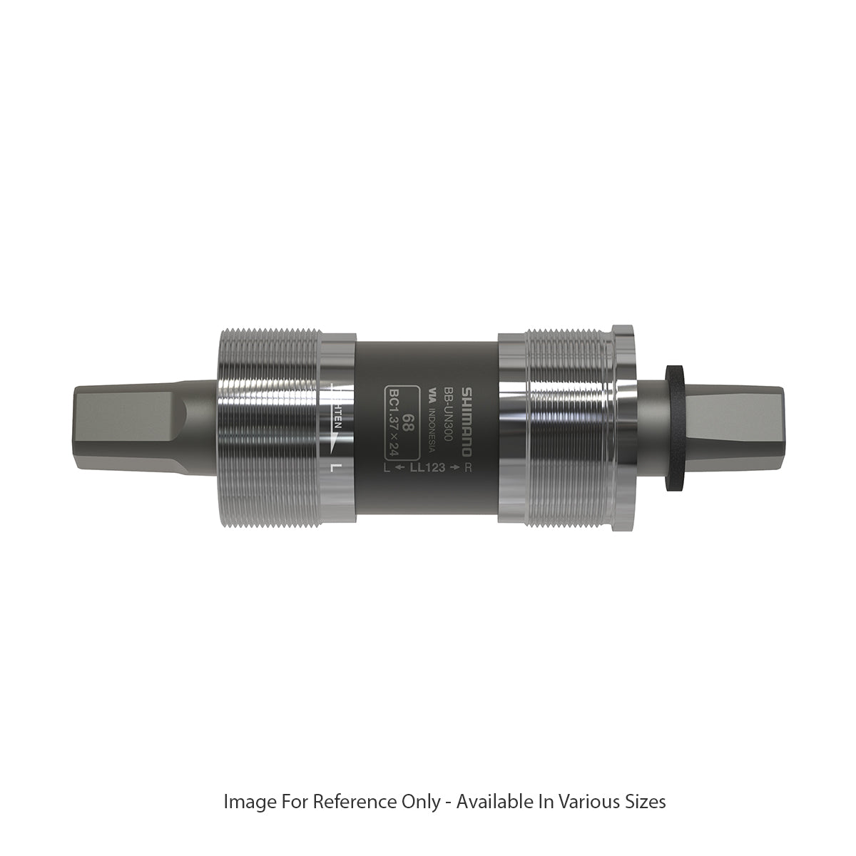 Shimano BB-UN300 – BSA 68mm, JIS-nelikantti, 113mm akseli