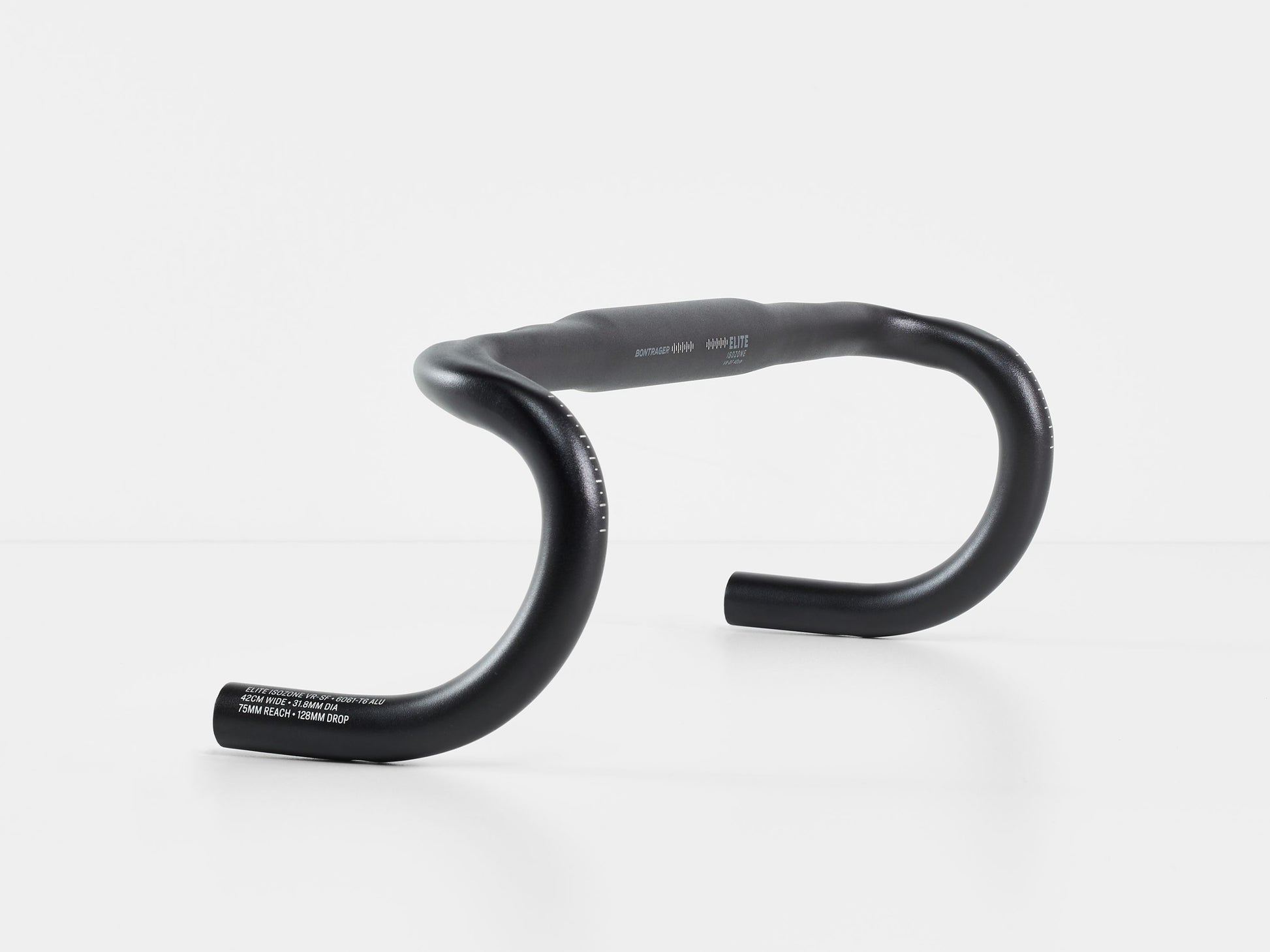 Bontrager Tanko Elite IsoZone VR-SF Road – Gravel-ohjaustanko, 13° flare, 31.8 mm