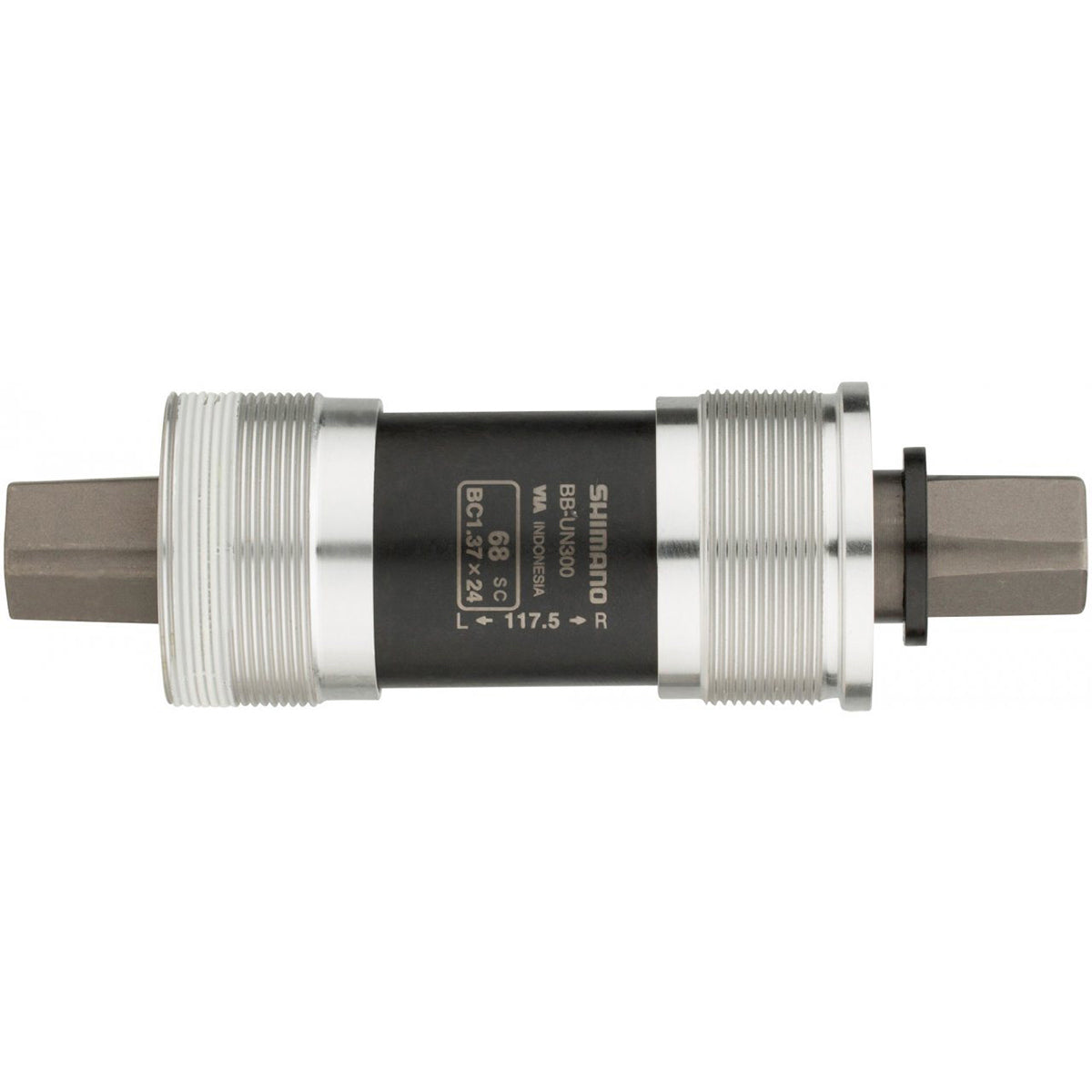 Shimano BB-UN300 – Nelikanttikeskiölaakeri BSA 117.5/68mm