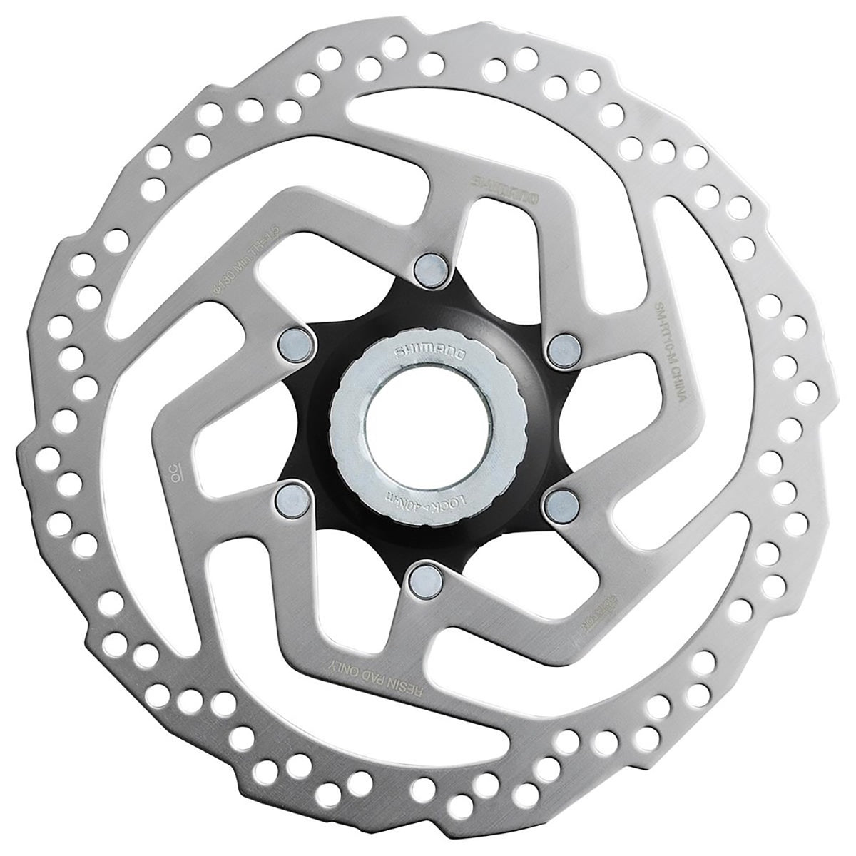 Shimano SM-RT10 – 180 mm Center Lock -jarrulevy hartsipaloille