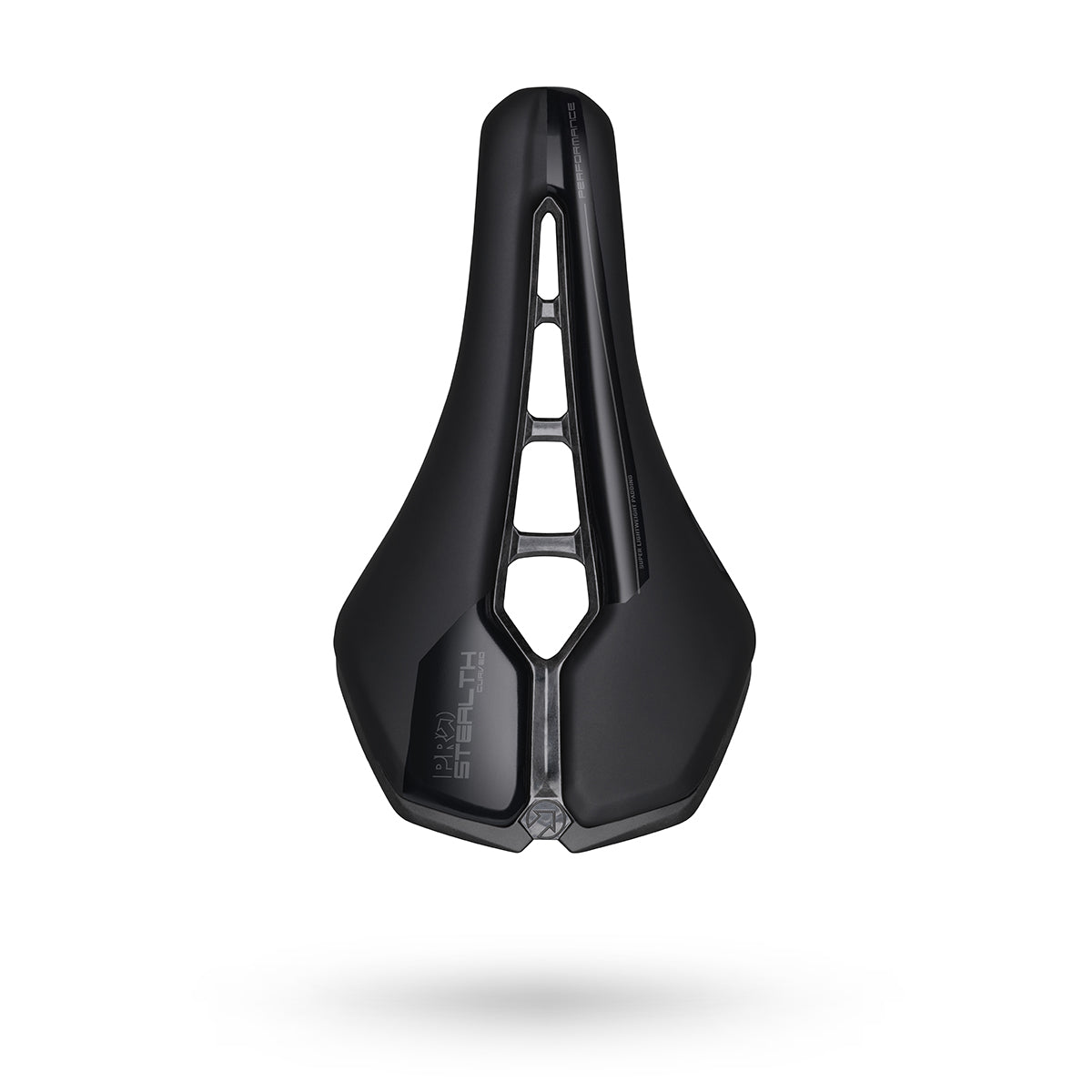 Pro Saddle Stealth Curved Perf Black 142mm – Hiilikuitupohjainen suorituspyöräilyn satula, 203 g