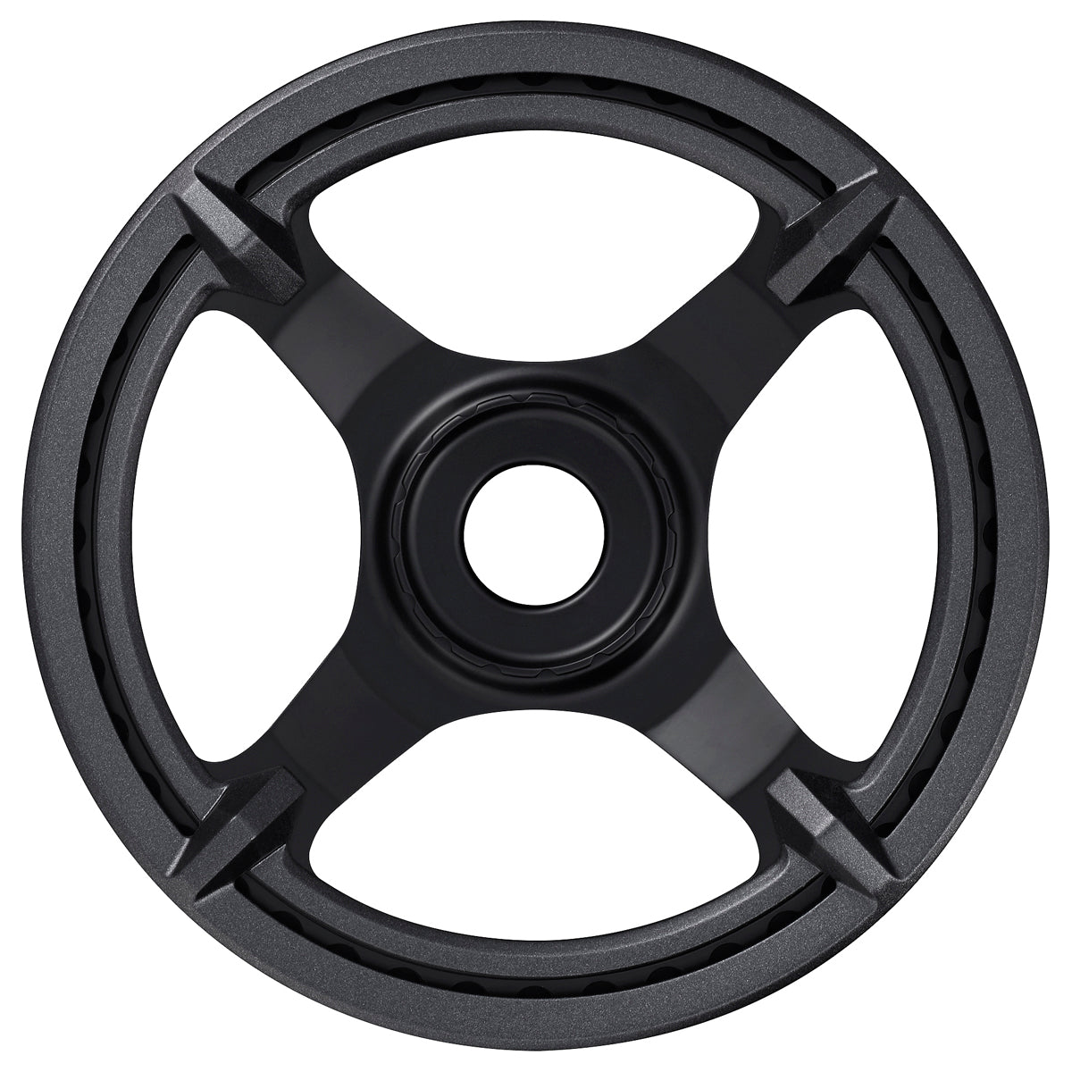 Shimano Eturatas Ketjusuojalla STEPS E6100, 38t – Teräs, 104 BCD