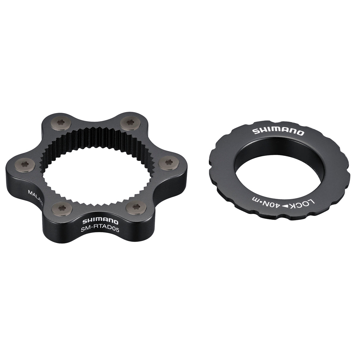 Shimano SM-RTAD05 – 6-pulttinen Centerlock-adapteri, teräs