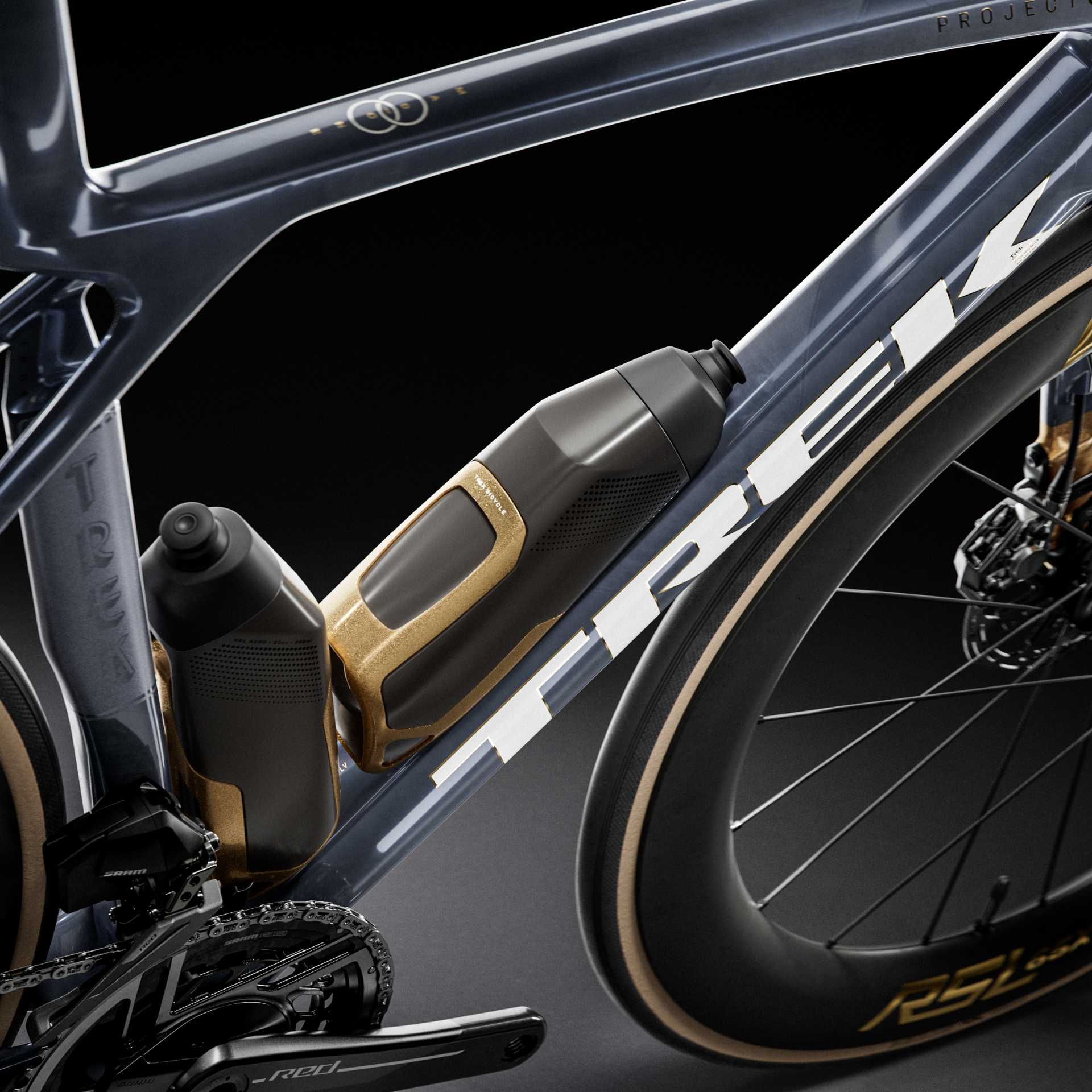 Trek Madone SLR 9 AXS Gen 8 – maantiepyörä, 900-sarjan OCLV-hiili, SRAM RED AXS