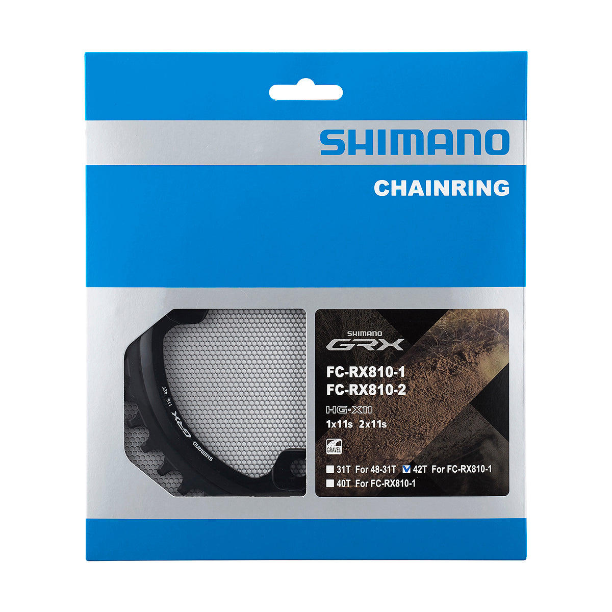 Shimano Eturatas 42T Fc-Rx810 – Narrow-Wide, 110 mm PCD