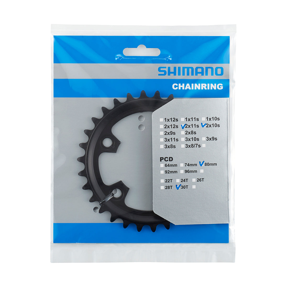 Shimano Eturatas 30T Fc-Rx600-10/11 Grx – 30T, 80mm BCD, Aluminium