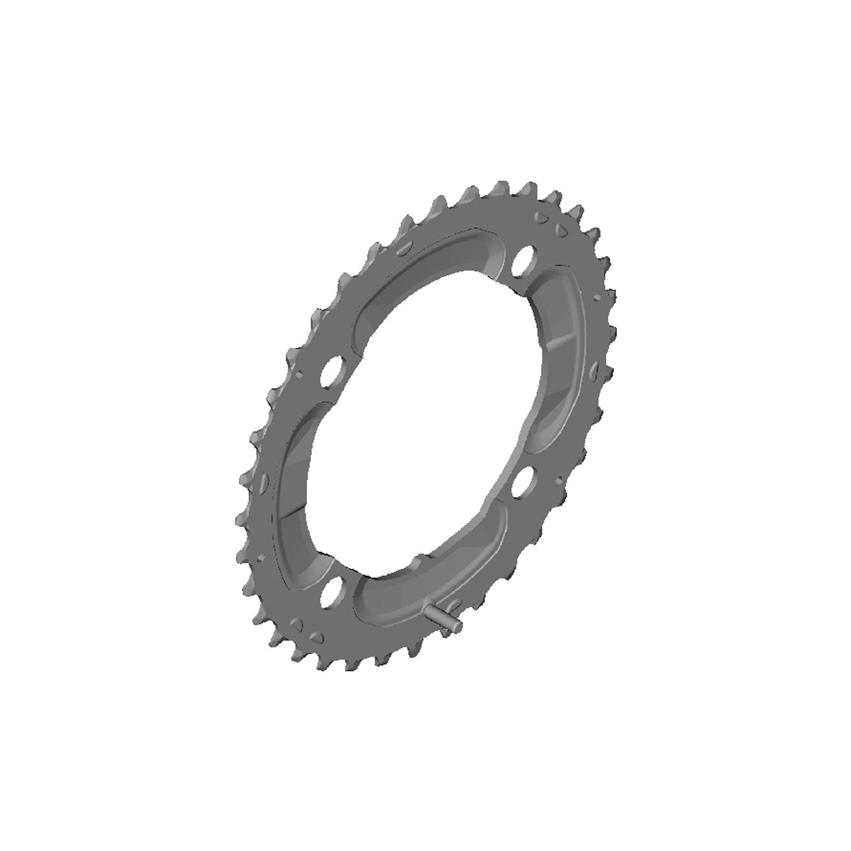 Shimano Eturatas 36T AY Deore FC-M617 – 36T, alumiini, 10v HG-X
