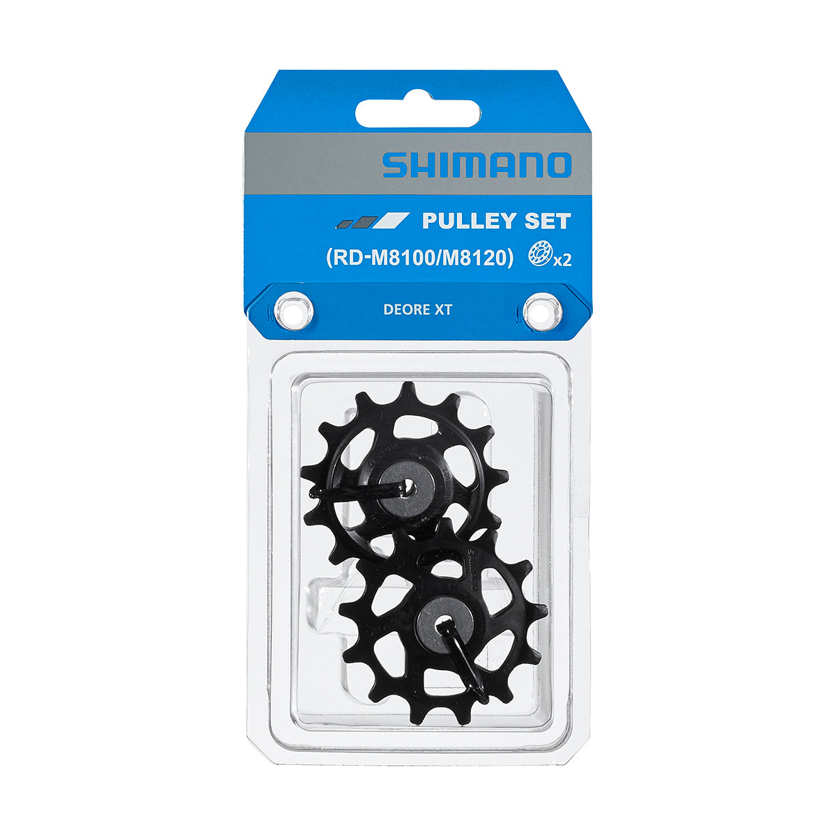 Shimano Rissapyörät Pari RD-M8100 – 12-nopeuksiset MTB-ohjainrullat, 0,284 kg