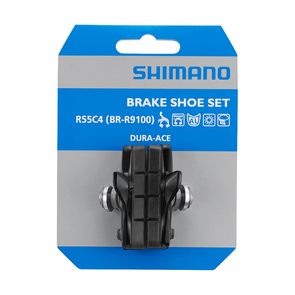 Shimano Dura-Ace 9000 R55C4 – Kilpailuun suunnitellut jarrupalat alumiinipinnoille