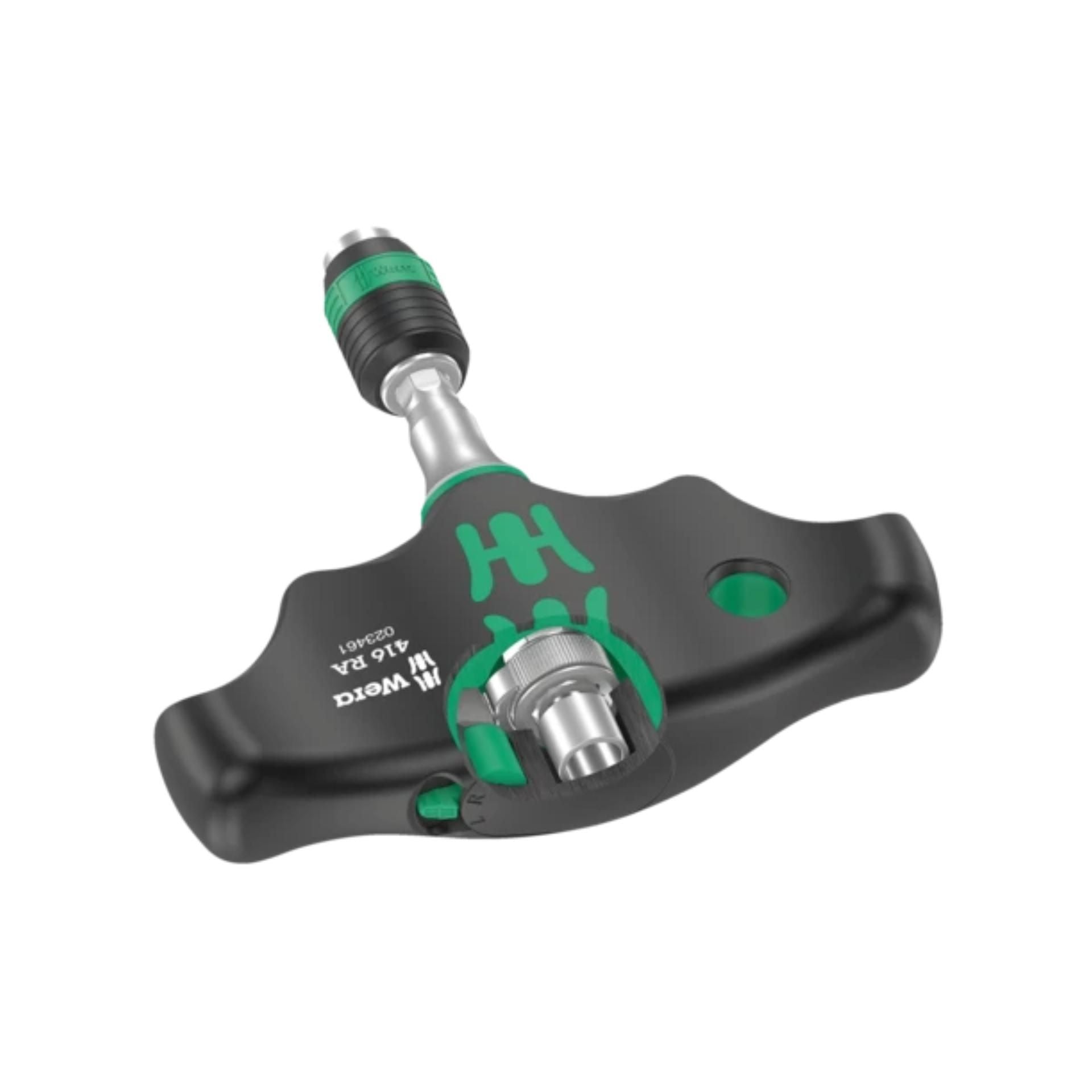 Wera 416 RA T-kahva 1/4" x 45 mm – Räikkä, Rapidaptor, polkupyörän huolto