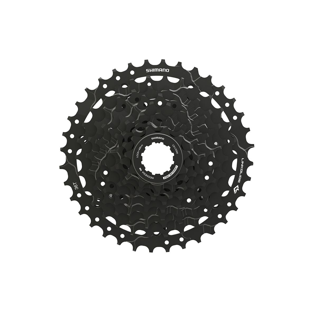 Shimano CS-LG300-9 – 9-vaihteinen kasetti 11-36T LinkGlide