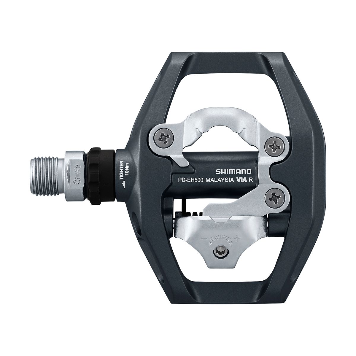 Shimano PD-EH500 – Yhdistelmäpolkimet SPD-kiinnityksellä ja tasaisella alustalla