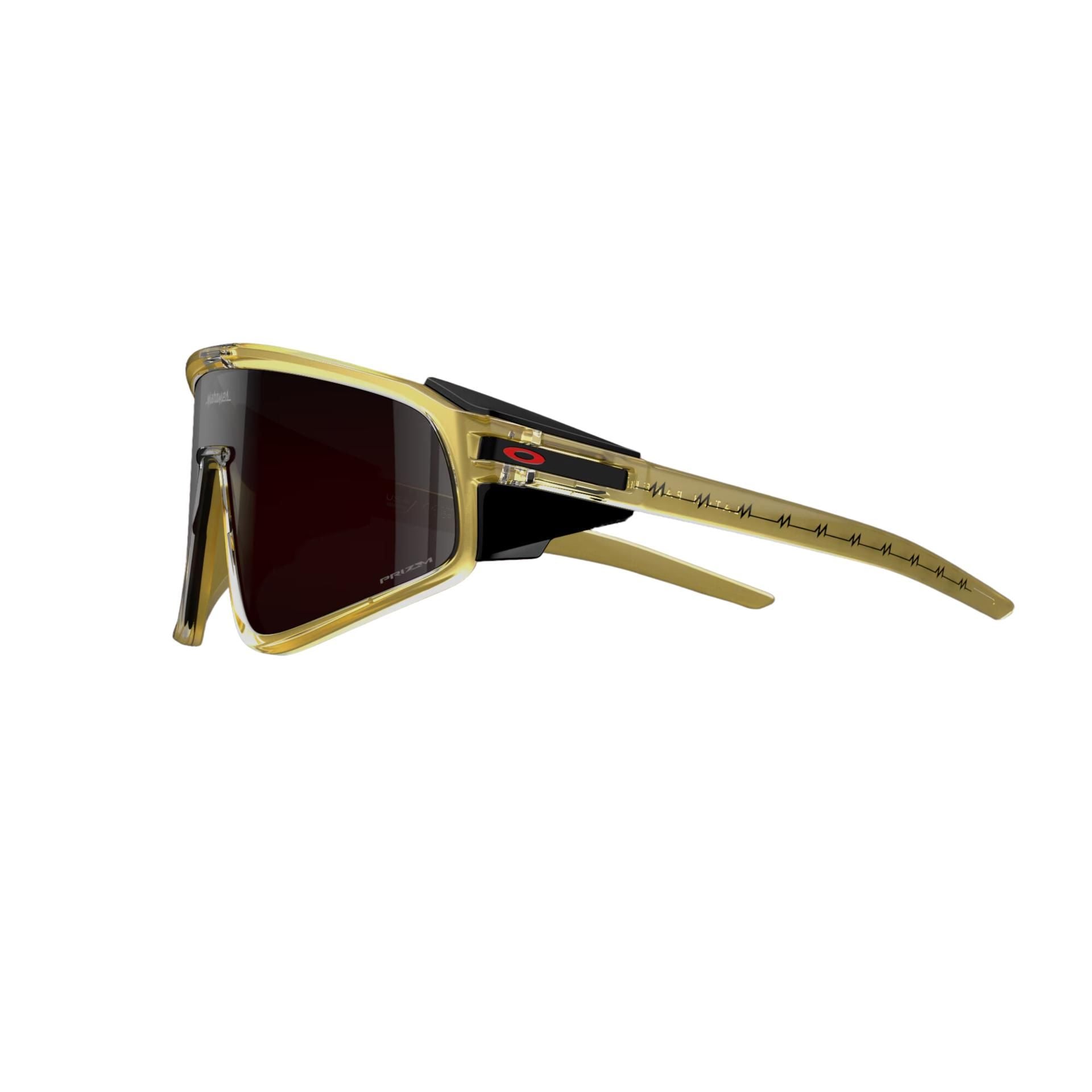Oakley Latch Panel PM Gold Glass Prizm Black – BiO-Matter™-kehys, Prizm™-linssit