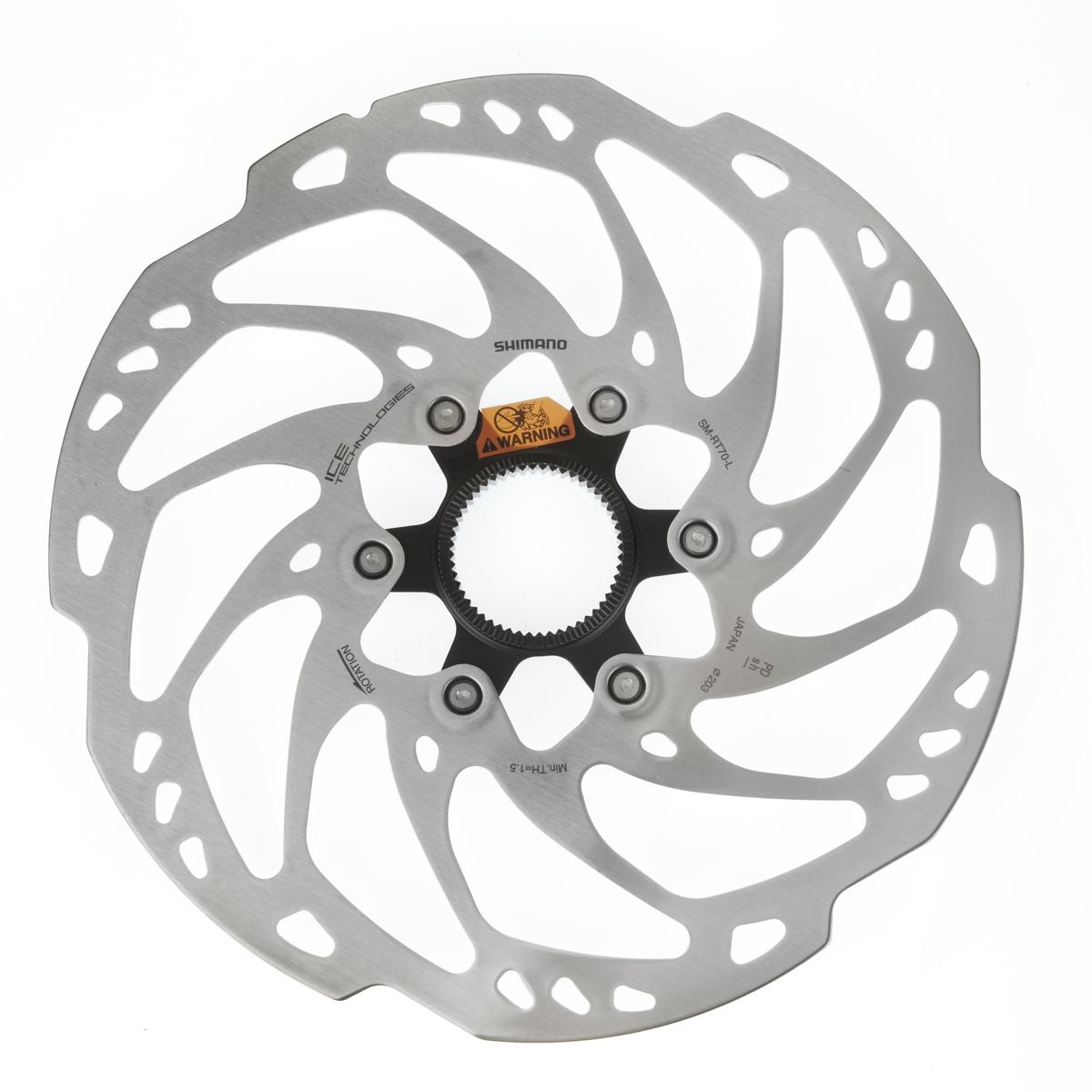 Shimano Jarrulevy RT-70 203mm Centerlock, Ice-Tech