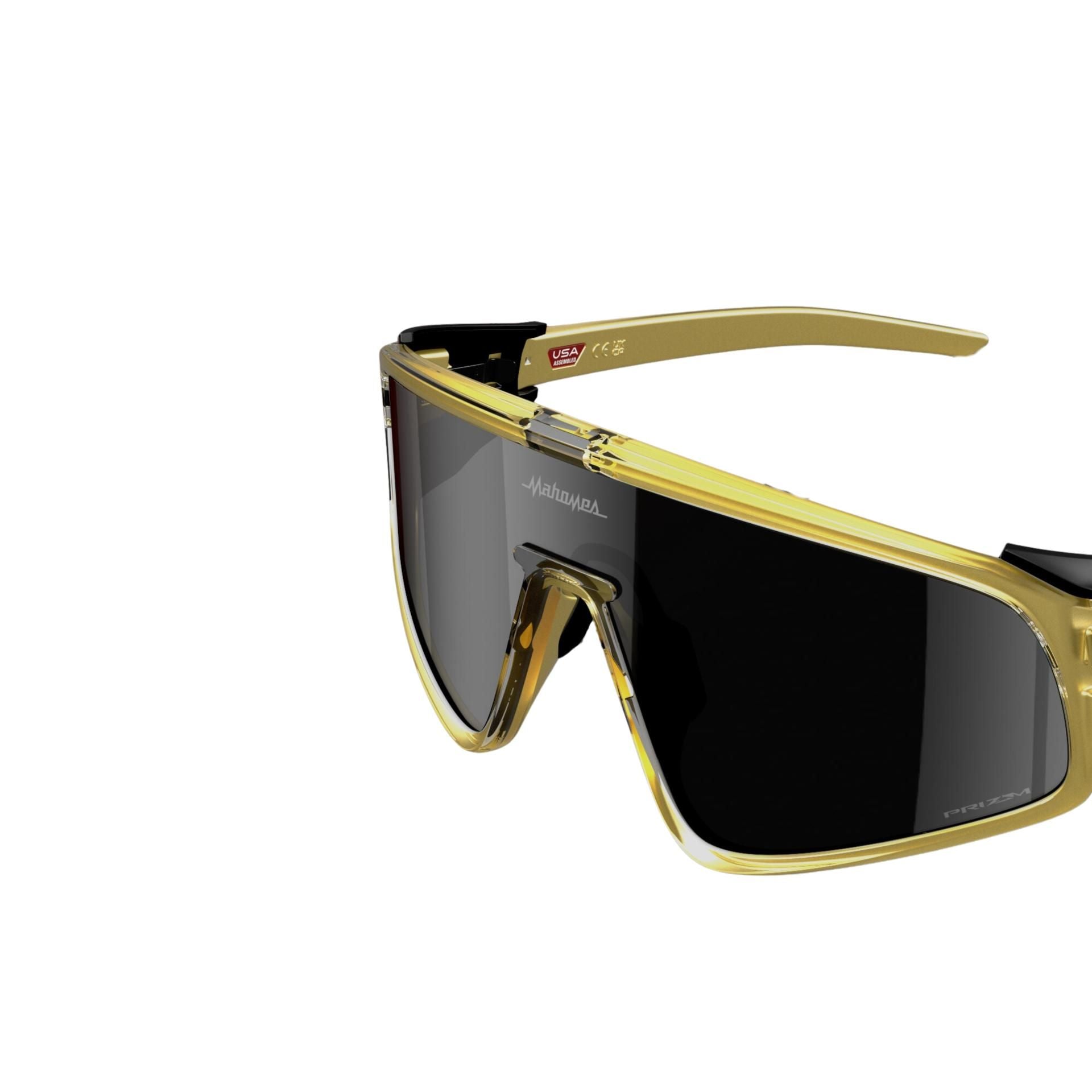 Oakley Latch Panel PM Gold Glass Prizm Black – BiO-Matter™-kehys, Prizm™-linssit
