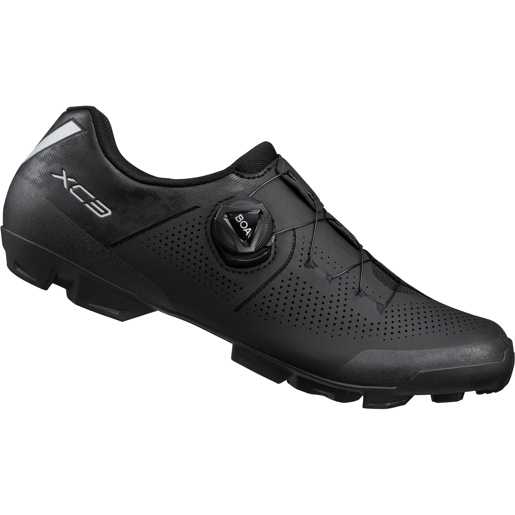 Naisten Pyöräilykengät Shimano XC302 Musta