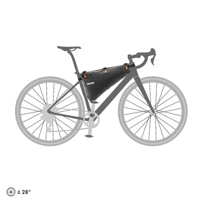 Ortlieb Runkolaukku Frame-Pack Rc 6L Musta