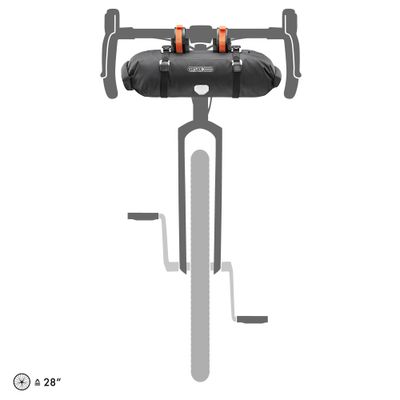Ortlieb tankolaukku Handlebar-Pack 9 L Musta