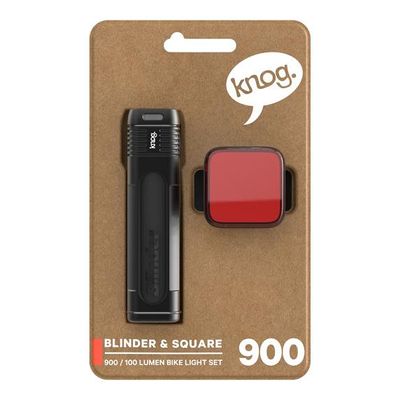 Knog Valaisin Set Blinder 900 etuvalo & Blinder 100 takavalo