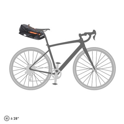 Ortlieb Satulalaukku Seat-Pack 16,5L Musta