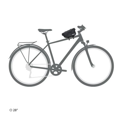 Ortlieb Toptube-Bag 1,5 L Ruskea