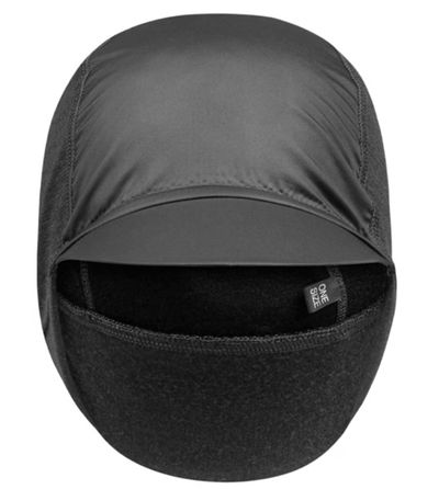 Rapha Peaked Merino Hat OS, Black/Dark Grey