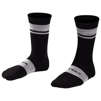 Trek Race Crew Cushioned Merino Wool Cycling Sock Trek Race Crew Cushioned Merino Wool Cycling Sock