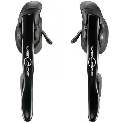 Campagnolo Veloce Black Power Shift 10s Ergopower shifting levers - Black option Campagnolo Veloce Black Power Shift 10s Ergopower shifting levers - Black option